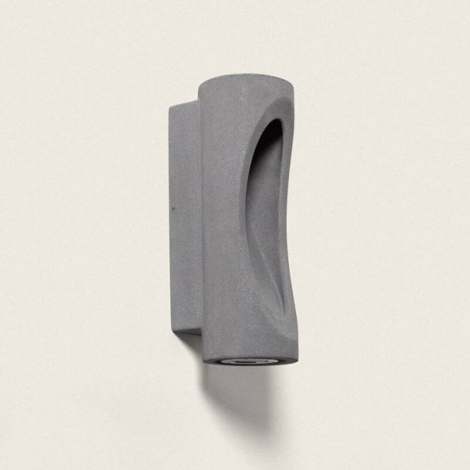 Edit Lighting Brinvo Large LED Outdoor Flush Light In Concrete Finish