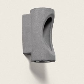 Brinvo LED Outdoor Flush Light In Concrete Finish