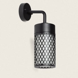 Castor Medium Outdoor Wall Light - Black