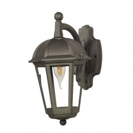 Coastal Bay Outdoor Lantern Wall Light - Anthracite