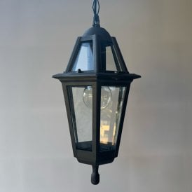 Coastal Boscastle Pendant Porch Lantern - Anthracite