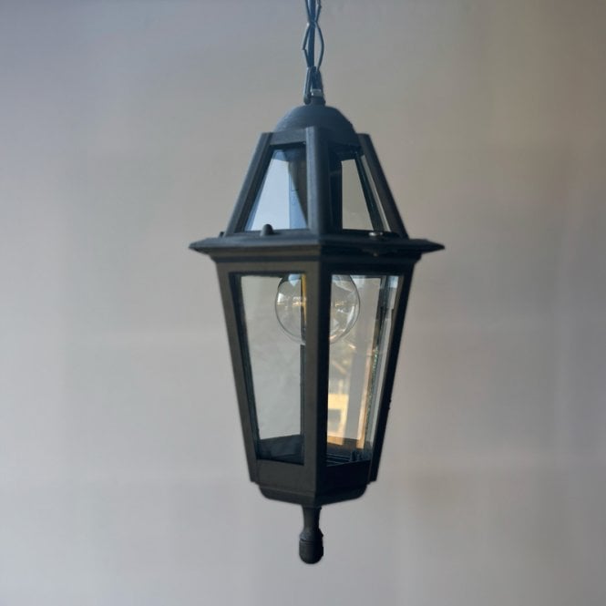 Edit Lighting Coastal Boscastle Pendant Porch Lantern - Anthracite