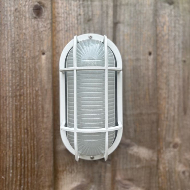 Edit Lighting Coastal Cromer Outdoor Flush Wall Light - White