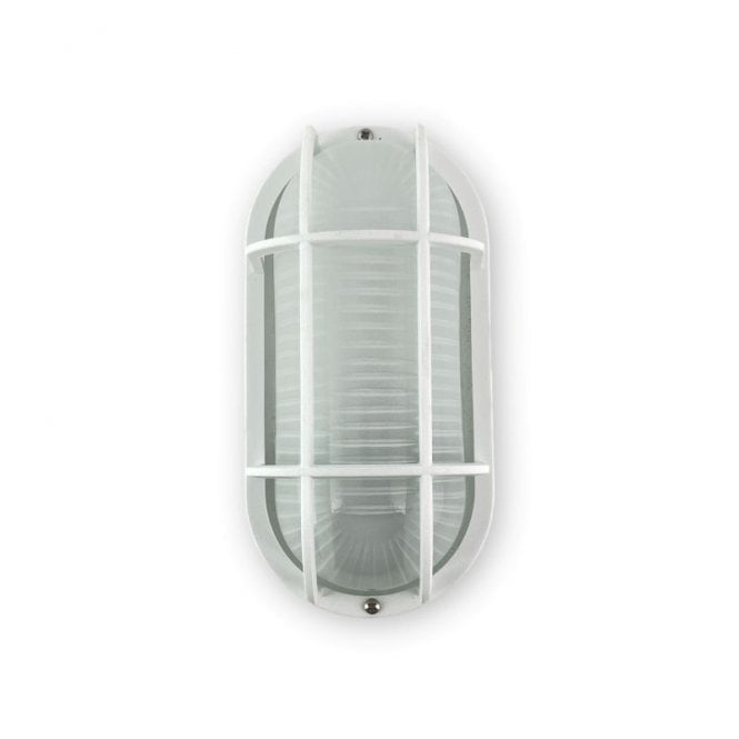 Edit Lighting Coastal Cromer Outdoor Flush Wall Light - White