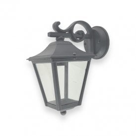 Coastal Estuary Outdoor Lantern Wall Light - Anthracite