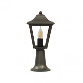 Coastal Pebble Outdoor Pedestal Light - Anthracite