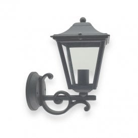 Coastal Tidal Outdoor Lantern Wall Light - Anthracite