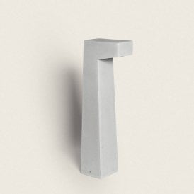 Dravix 700 LED Outdoor Bollard Light In Concrete Finish