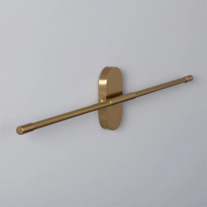 Edit Lighting Edit 11W Metal LED Picture Light In Gold Finish