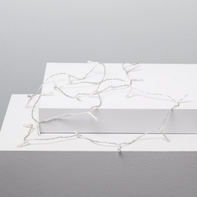 Edit Lighting Edit 2M LED Solar String Lights With Clear Cable And Warm White LED's