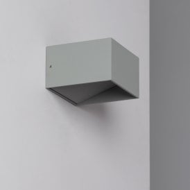 Edit 6W Lico LED Up & Down Wall Light In Grey Finish