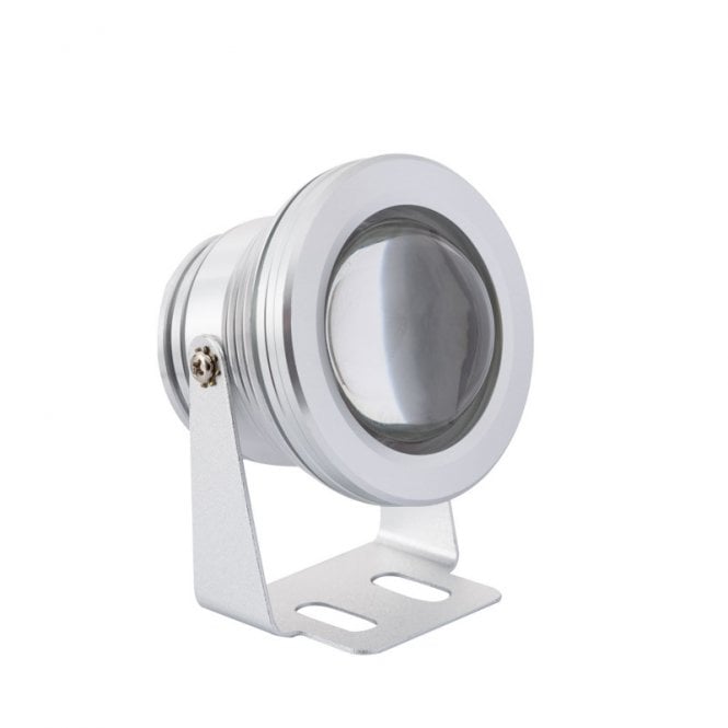 Edit Lighting Edit 7W 12V LED Surface Garden Spotlight In Chrome Finish