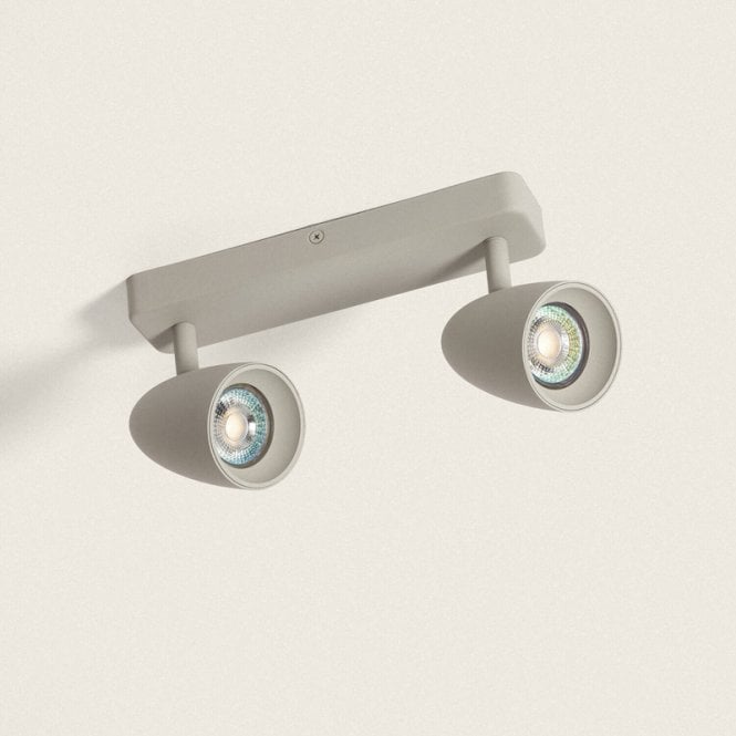 Edit Lighting Edit Adrien 2 Light Spotlight Bar - Grey