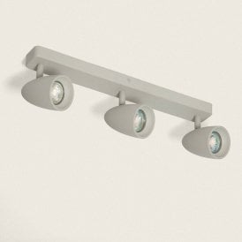 Edit Adrien 3 Light Spotlight Bar - Grey