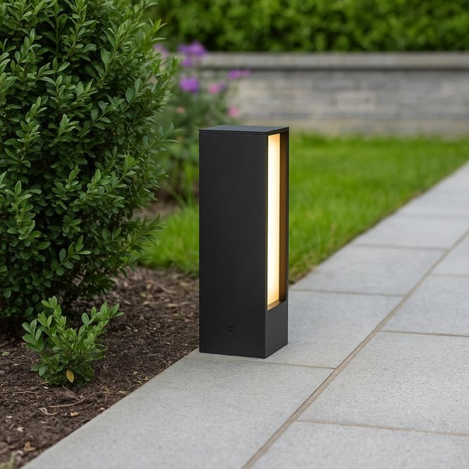 Edit Lighting Edit Aitoliko LED Outdoor Post Light - Dark Grey
