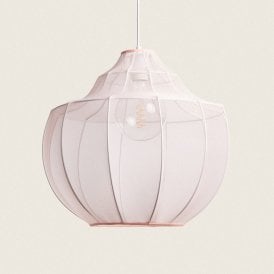 Edit Ayla Single Light Ceiling Pendant In Pink Finish