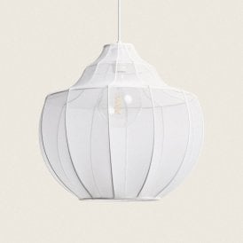 Edit Ayla Single Light Ceiling Pendant In White Finish