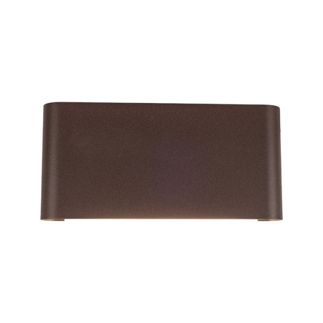 Edit Lighting Edit Beacon CCT LED Medium Outdoor Wall Light - Rust Brown