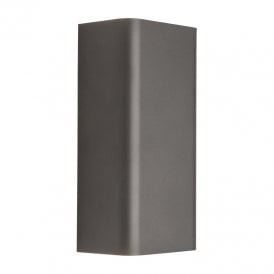 Edit Bergen Up & Down Wall Light In Graphite Finish