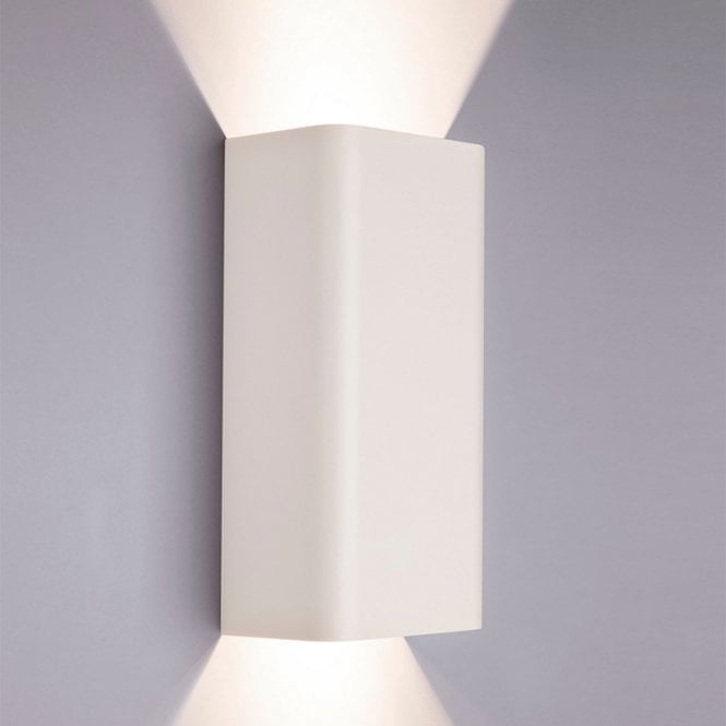 Edit Lighting Edit Bergen Up & Down Wall Light In White Finish