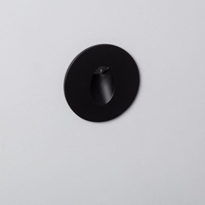 Edit Lighting Edit Blake Warm White LED Recessed Wall Light In Black Finish
