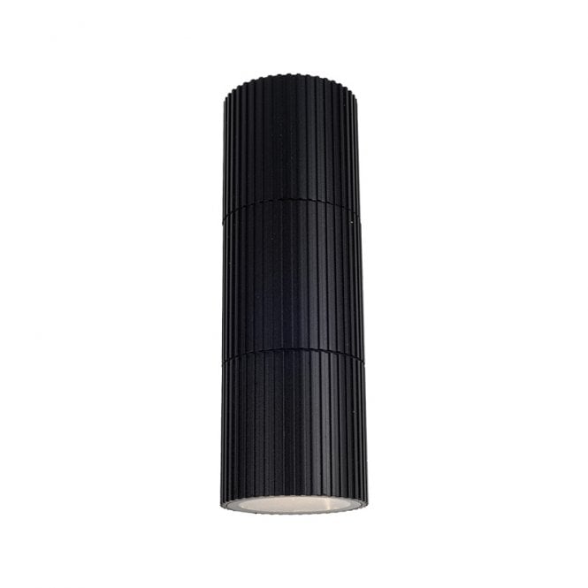 Edit Lighting Edit Block Outdoor Up & Down Wall Light - Black