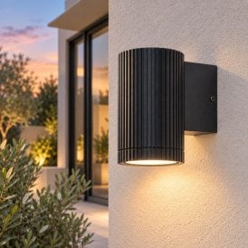 Edit Block Outdoor Wall Light - Black