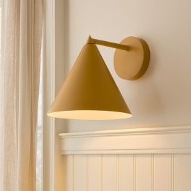 Edit Brick Wall Light - Mustard