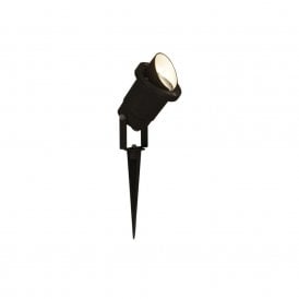Edit Bush Garden Spotlight Fitting In Black Finish