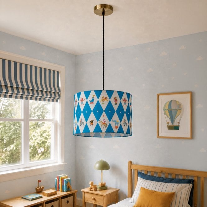 Edit Lighting Edit Carousel Ceiling Pendant Light - Blue