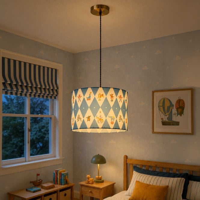 Edit Lighting Edit Carousel Ceiling Pendant Light - Blue