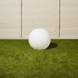 Edit Cloud 300 Outdoor Ground Feature Light in White Finish