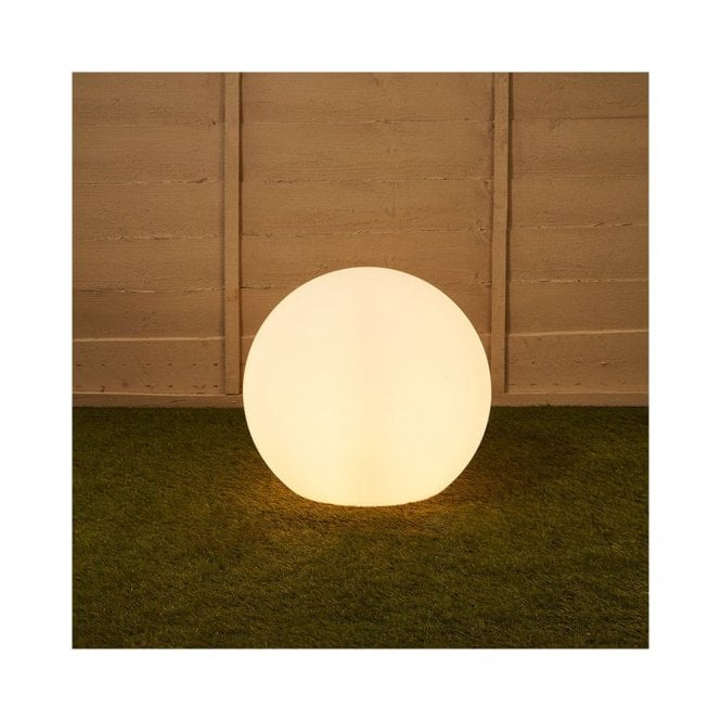 Edit Lighting Edit Cloud 450 Outdoor Ground Feature Light in White Finish