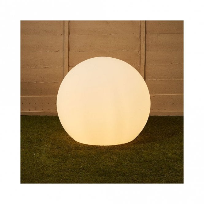Edit Lighting Edit Cloud 600 Outdoor Ground Feature Light in White Finish