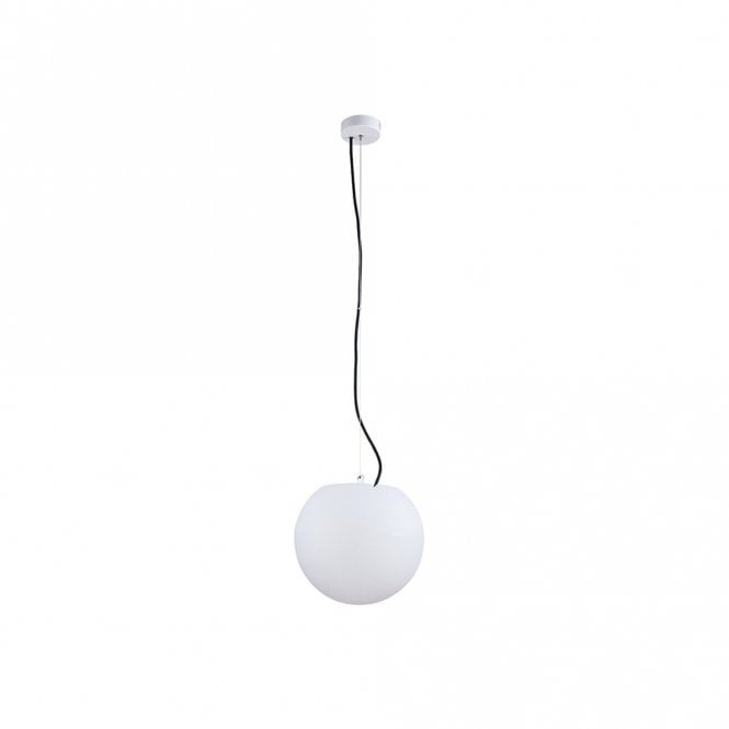 Edit Lighting Edit Cloud Small Porch Pendant Light in White Finish