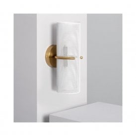 Edit Daily 2 Light Up & Down Wall Fitting in White & Gold Finish