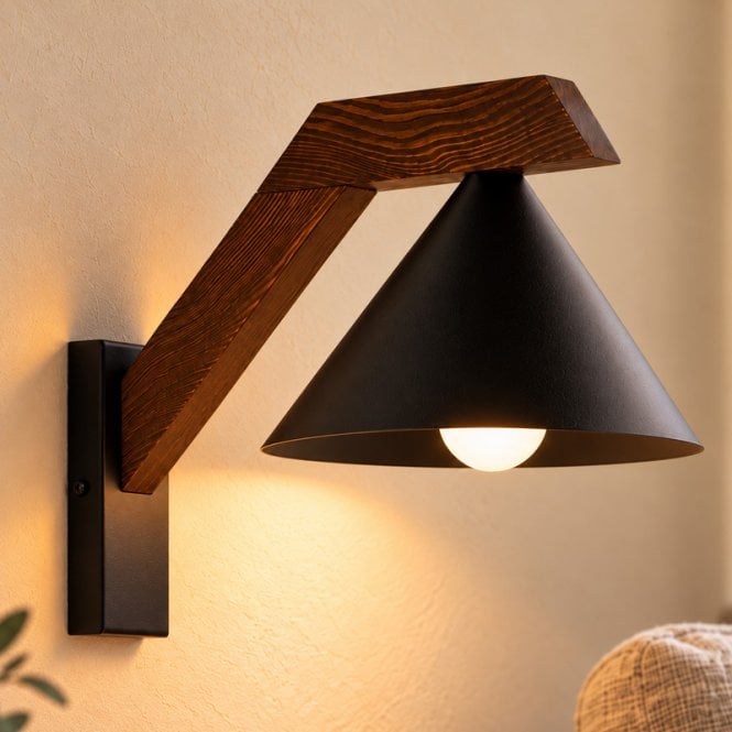 Edit Lighting Edit Deco Wall Light - Black