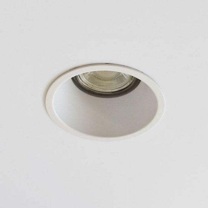 Edit Lighting Edit Deep Single Light Recessed Fixed Downlight In White Finish