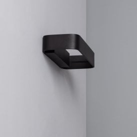 Edit Deves 9W LED Wall Light In Black Finish
