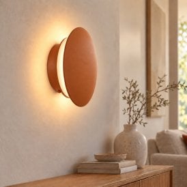 Edit Drop LED Flush Wall Light - Red