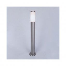 Edit Dune Single Light Outdoor Post Light In Stainless Steel Finish