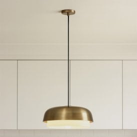 Edit Edge Ceiling Pendant Light - Champagne Gold