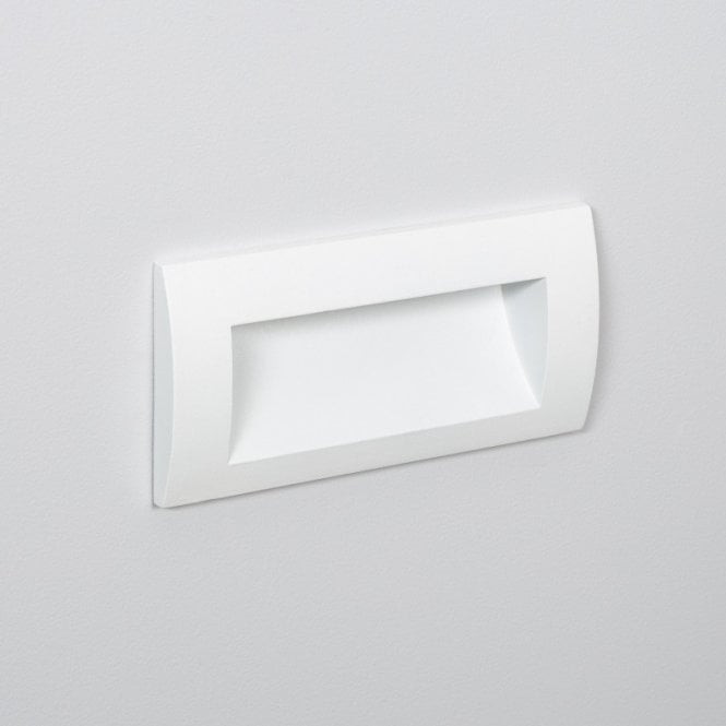 Edit Lighting Edit Elin 4W Cool White LED Recessed Outdoor Wall Light In White Finish