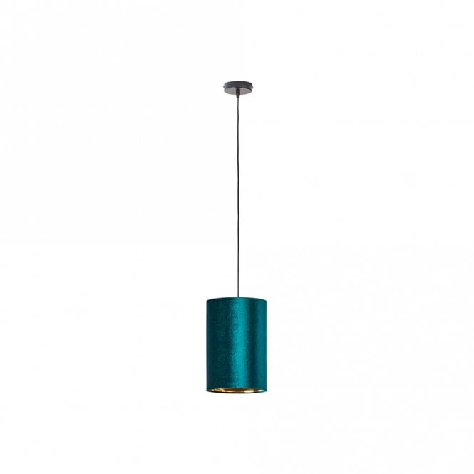Edit Lighting Edit Emerald Small Single Light Ceiling Pendant In Green Finish