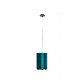 Edit Emerald Small Single Light Ceiling Pendant In Green Finish
