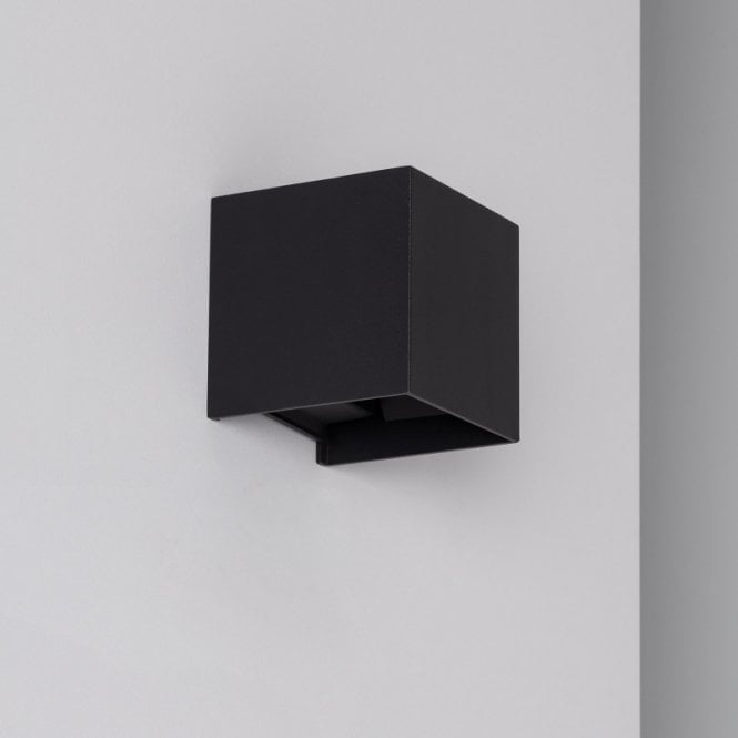 Edit Lighting Edit Eros Integrated Cool White LED Up & Down Wall Light in Black Finish
