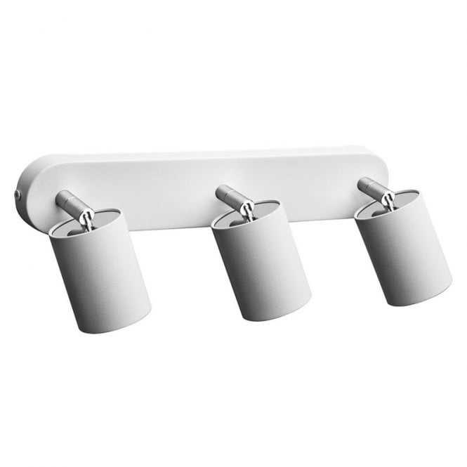Edit Lighting Edit Eye 3 Light Spotlight Plate In White Finish