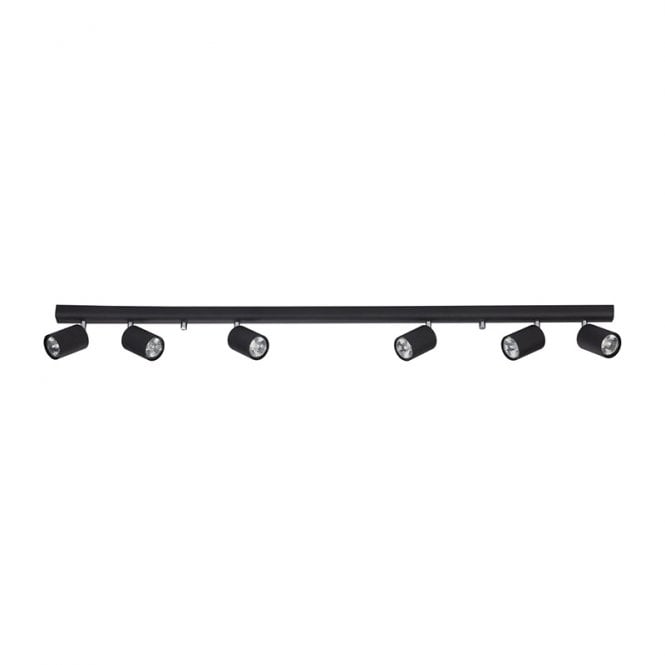 Edit Lighting Edit Eye 6 Light Spotlight Plate In Black Finish