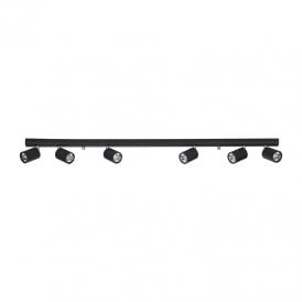 Edit Eye 6 Light Spotlight Plate In Black Finish