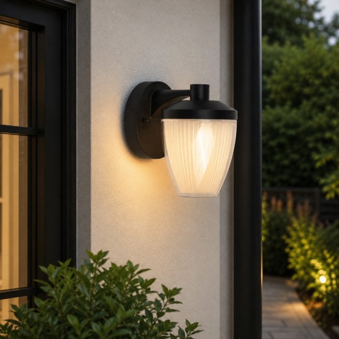 Edit Lighting Edit Fishguard Outdoor Wall Light - Black
